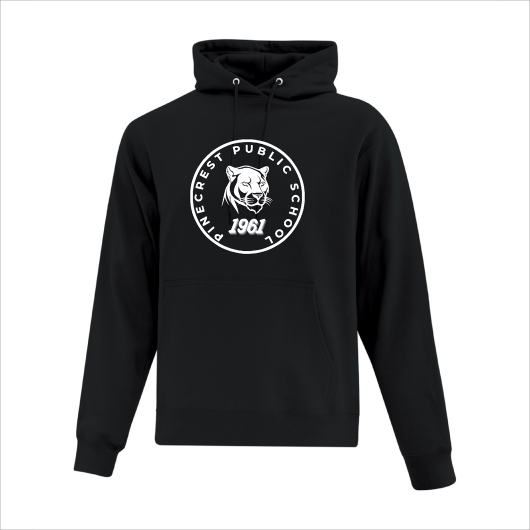 Adult Black Hoodie - Pinecrest Public School