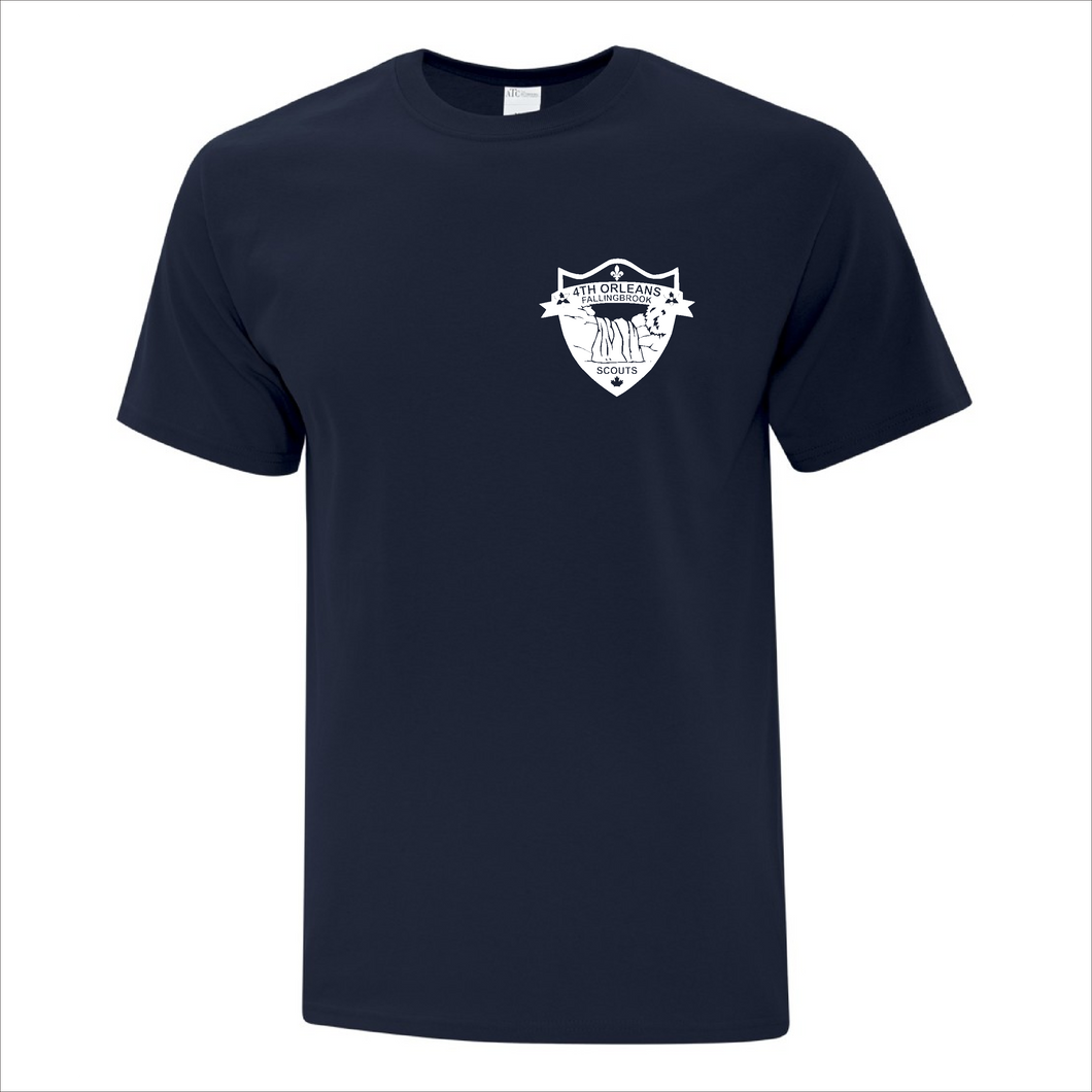 Men's Navy T-Shirt - 4th Orleans Beavers