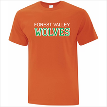 Load image into Gallery viewer, Women's Fall Colour T-Shirt - Forest Valley Wolves - *Limited Edition*
