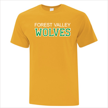 Load image into Gallery viewer, Women's Fall Colour T-Shirt - Forest Valley Wolves - *Limited Edition*
