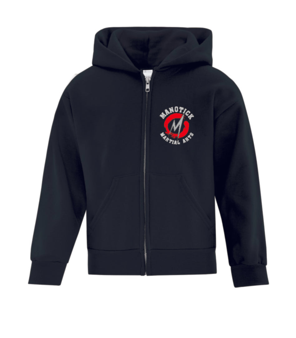 Youth Zip-up Hoodie - Manotick Martial Arts