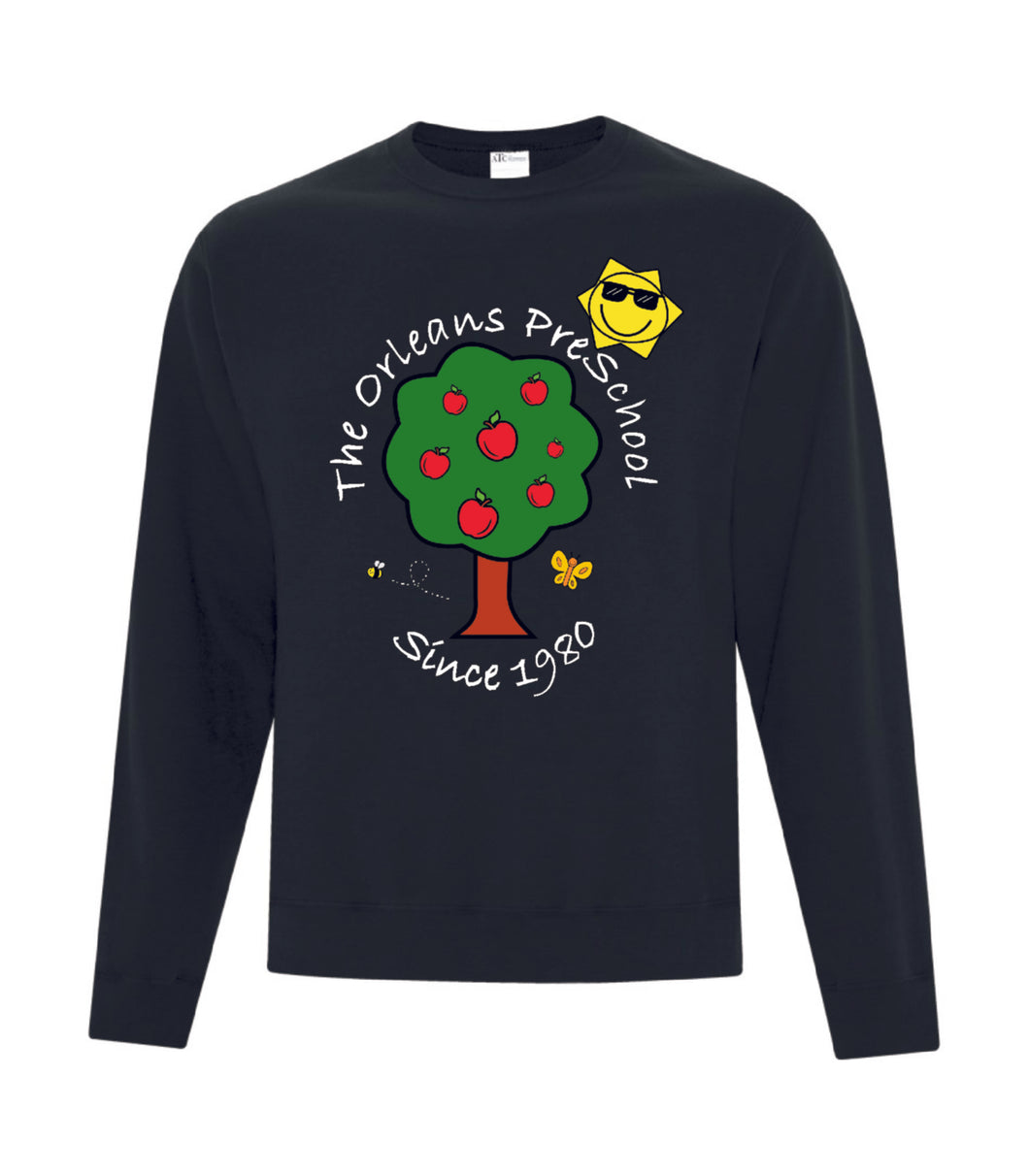 Adult Crewneck Sweater - The Orleans Preschool